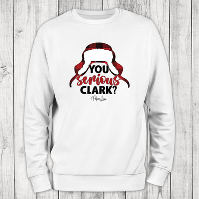 You Serious Clark Graphic Crewneck Sweatshirt