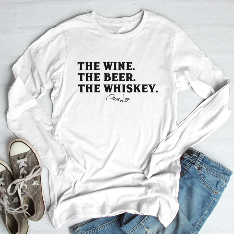 The Wine The Beer The Whiskey Outerwear