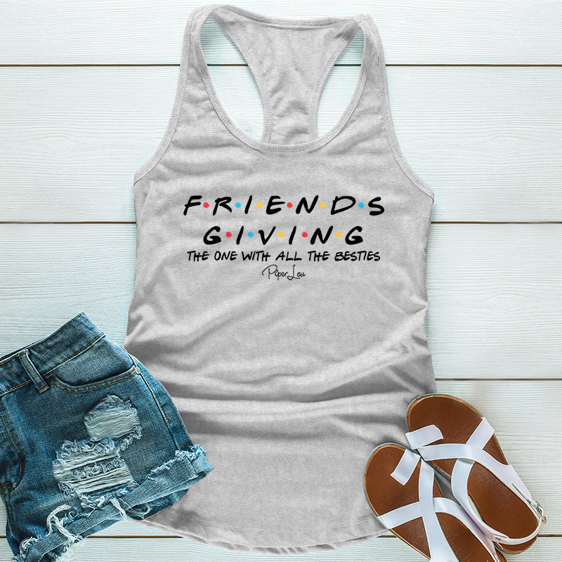Friendsgiving The One With All The Besties Graphic Tee