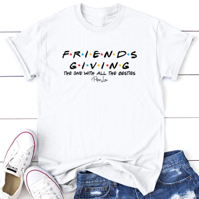 Friendsgiving The One With All The Besties Graphic Tee