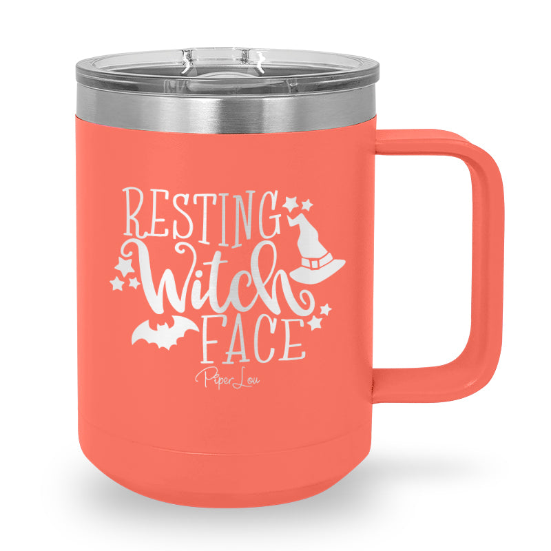 Resting Witch Face 15oz Coffee Mug Tumbler