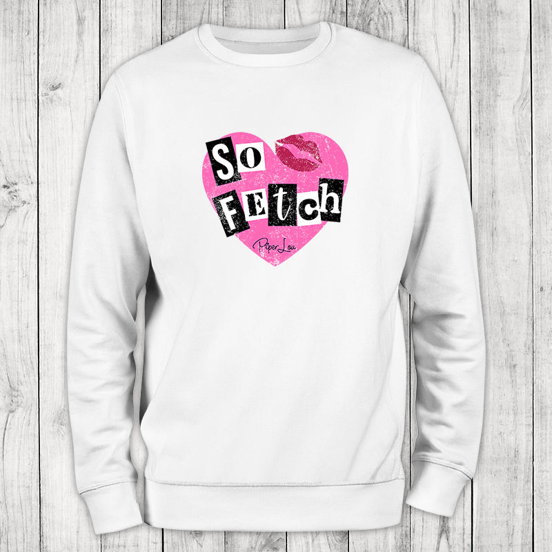 So Fetch Graphic Crewneck Sweatshirt