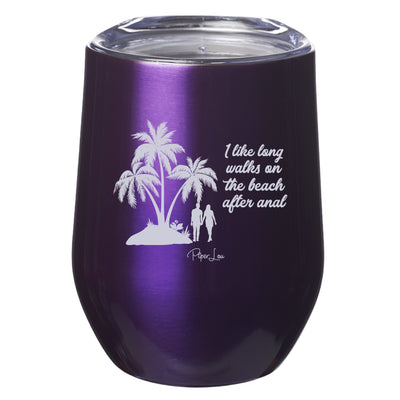 Long Walks On the Beach Laser Etched Tumbler