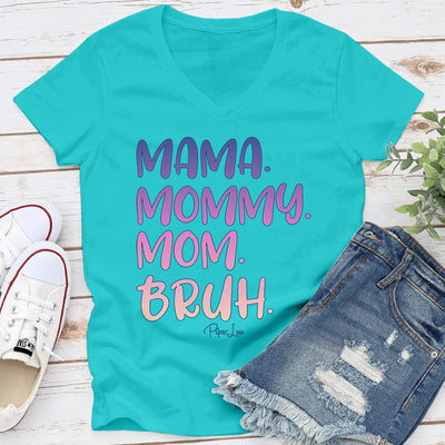 Mama Mommy Mom Bruh Graphic Tee