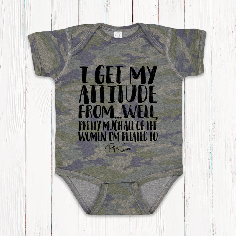 I Get My Attitude From Kids Apparel