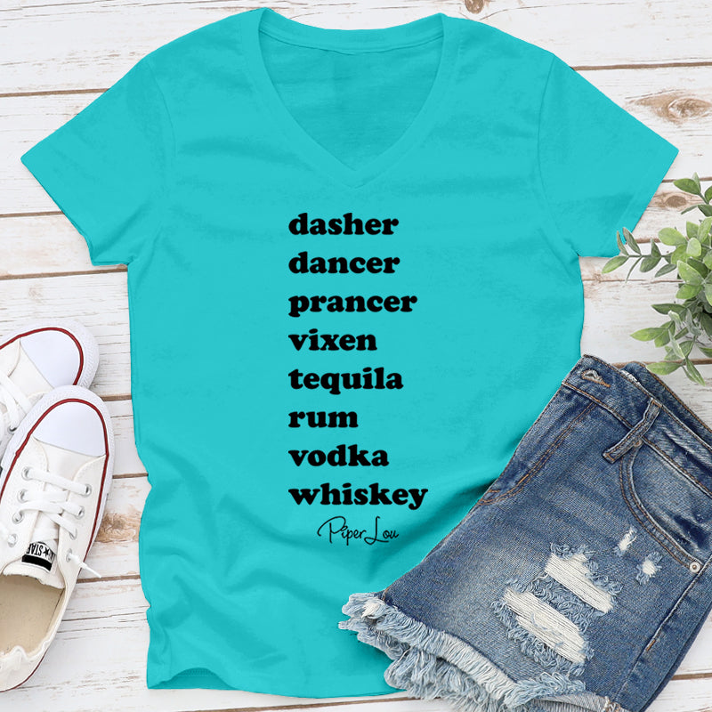 Dasher Dancer Prancer Vixen Drinks