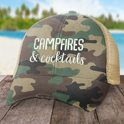 Campfires And Cocktails Hat