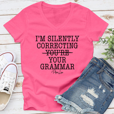 I'm Silently Correcting You're Your Grammar