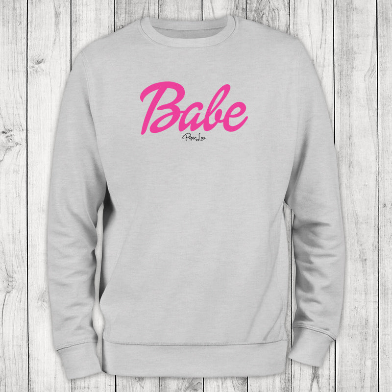 Babe Graphic Crewneck Sweatshirt