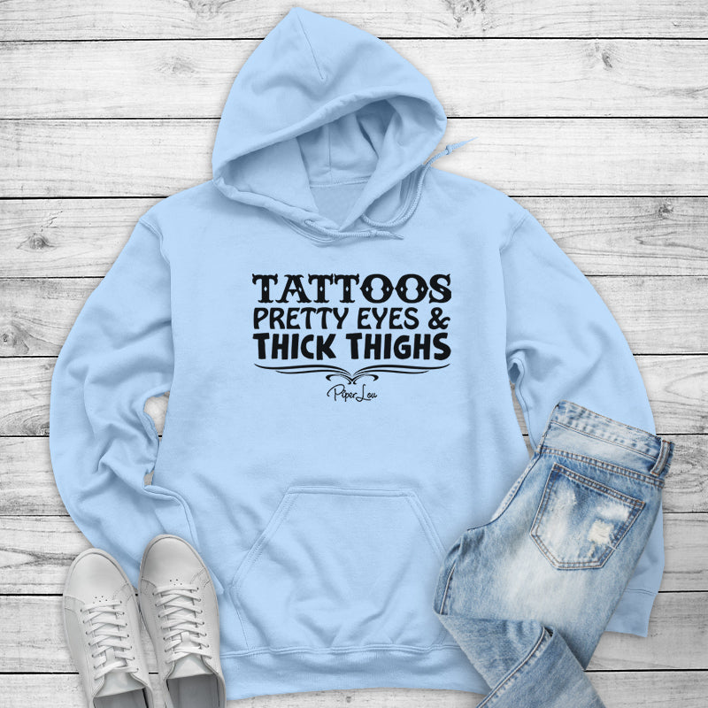 Tattoos Pretty Eyes Thick Thighs Outerwear