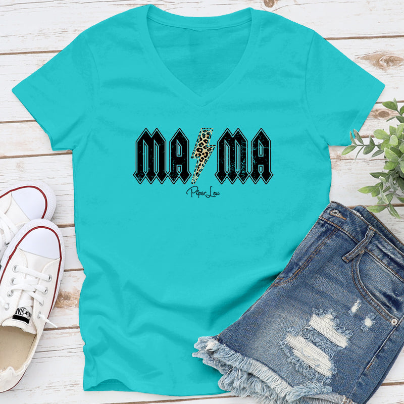 Mama Lightning Bolt Graphic Tee