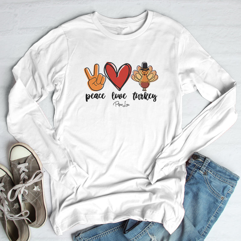 Peace Love Turkey Outerwear
