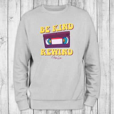 Be Kind Rewind Graphic Crewneck Sweatshirt