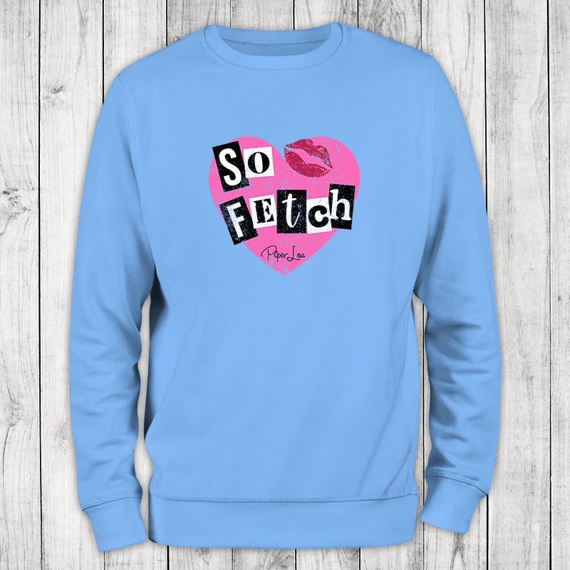 So Fetch Graphic Crewneck Sweatshirt