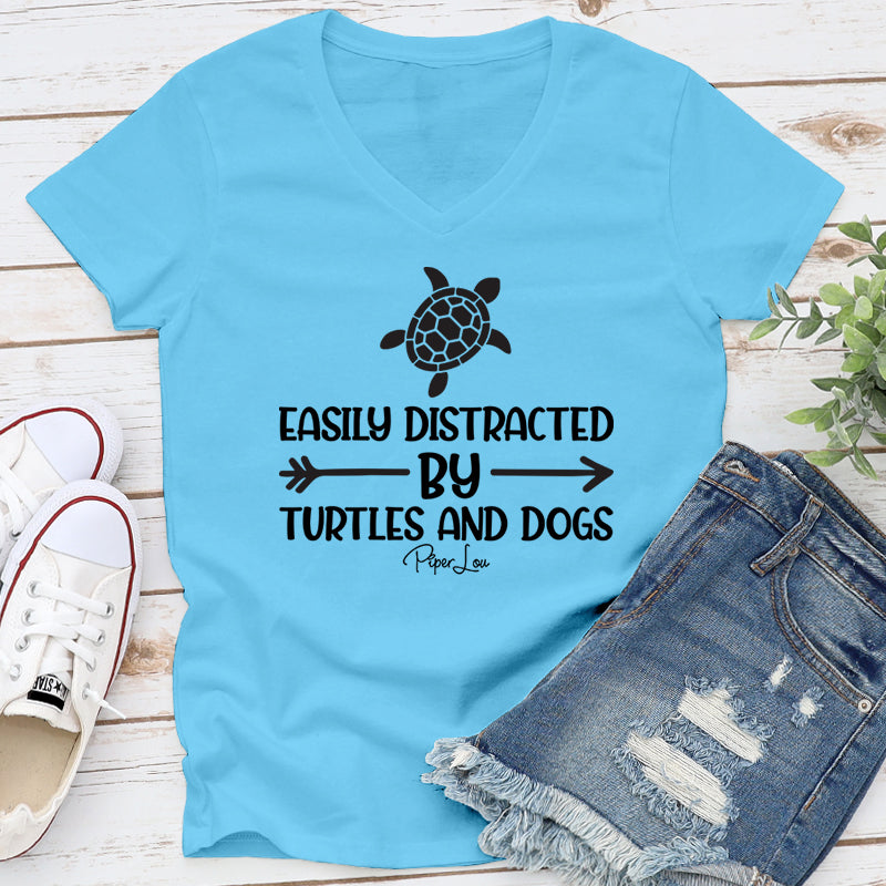 Easily Distracted By Turtles And Dogs