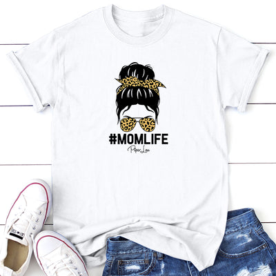 Mom Life Leopard Graphic Tee