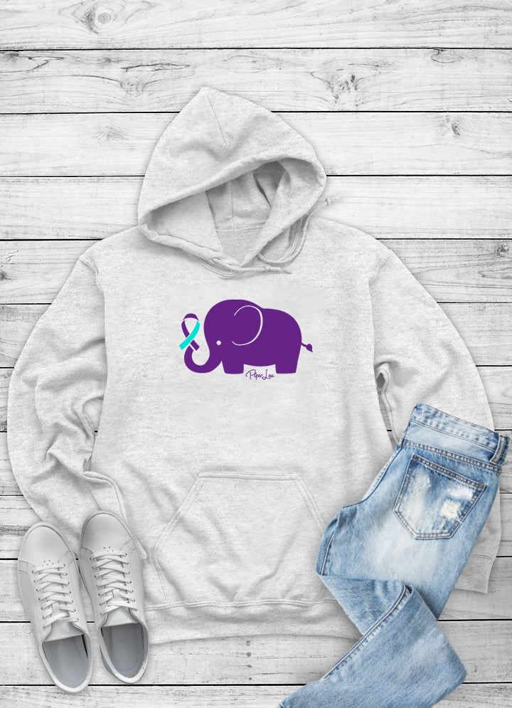 Suicide Awareness Elephant Ribbon Outerwear
