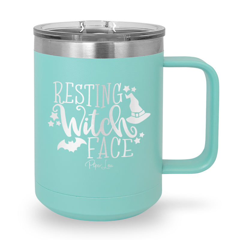 Resting Witch Face 15oz Coffee Mug Tumbler
