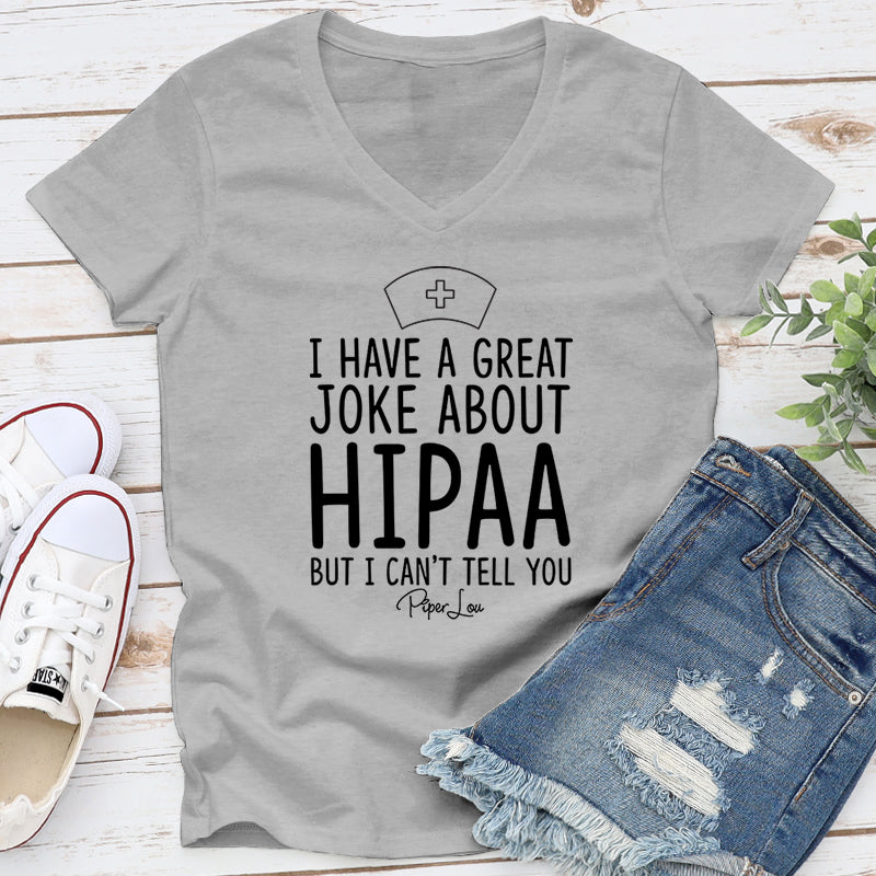 I Have A Great Joke About HIPAA