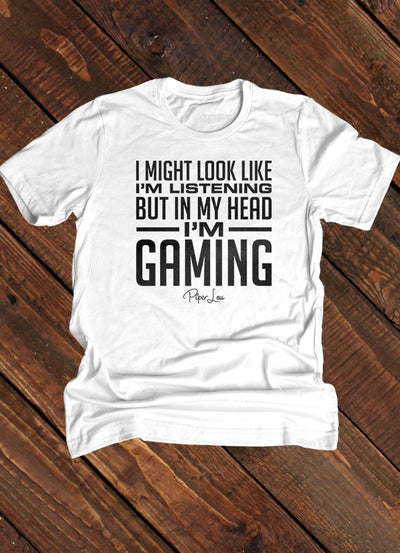 In My Head I'm Gaming Men's Apparel