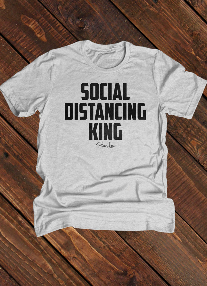 Social Distancing King Men's Apparel