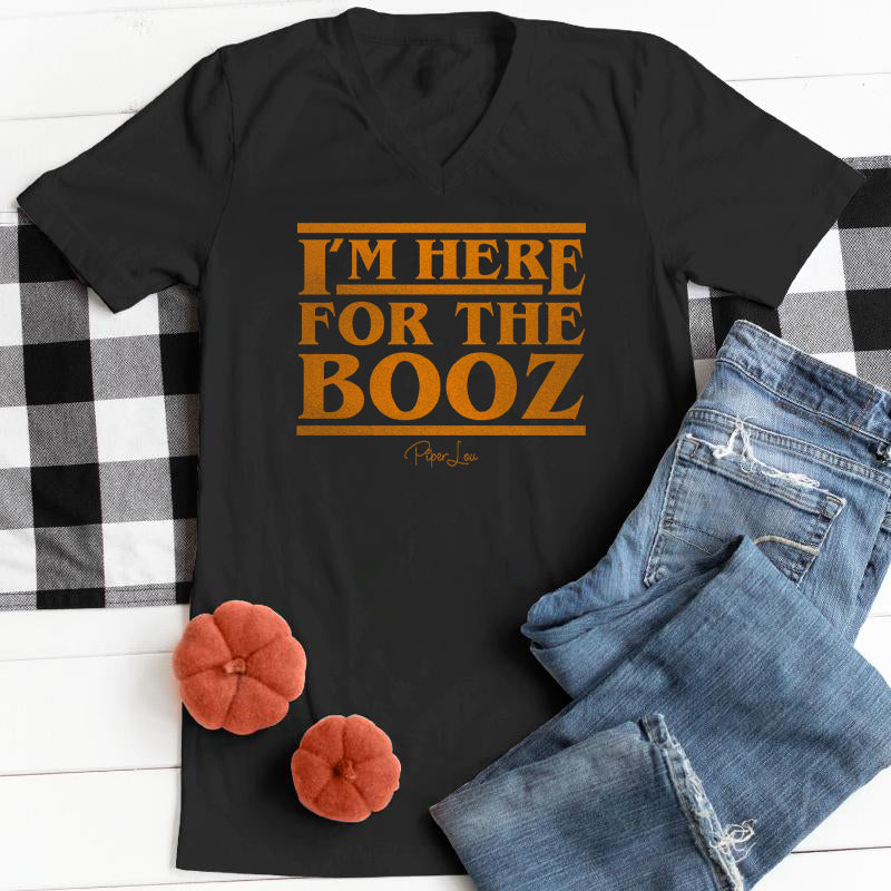 Halloween Apparel | Here For the Booze